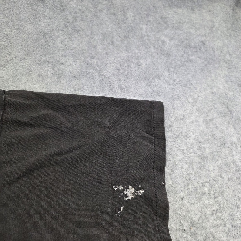 Vintage Argo Sport Shirt Mens XL Black All This And Brains‎ Too Funny Quote Tee - Picture 11 of 12